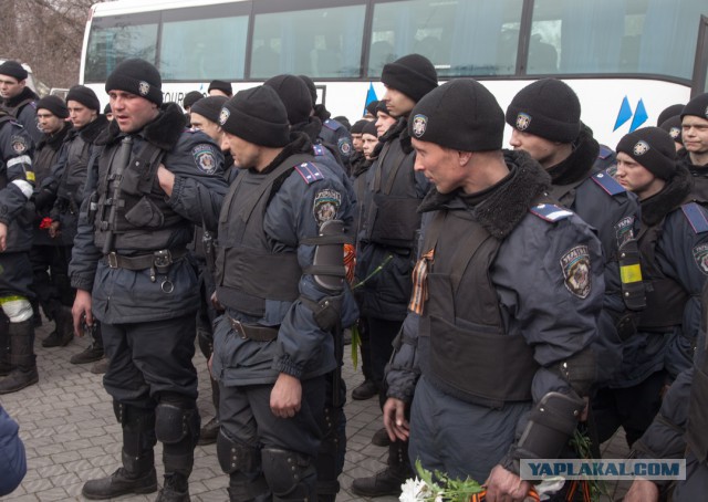 Севастополь встретил ВВшников