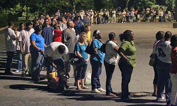 Очередь по-американски