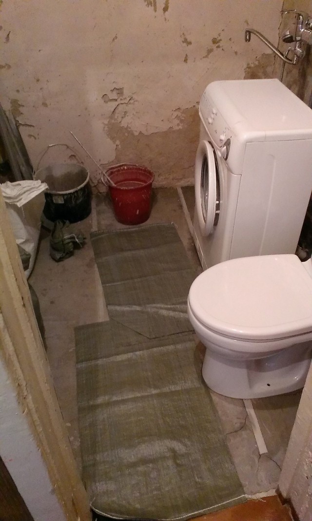 Ремонт в ванной!