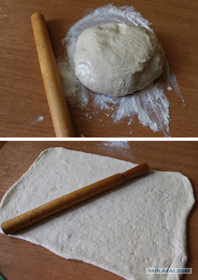 Булочки с корицей в глазури