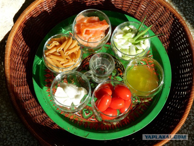 Паста с водкой (опять итальянская вечнозеленая кухня)