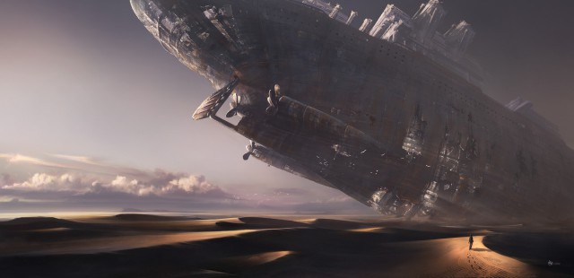 Рисунки : фантастика, Sci-Fi, киберпанк, постапокалипсис