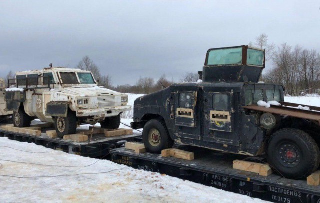 Фото состава с трофеями из Сирии