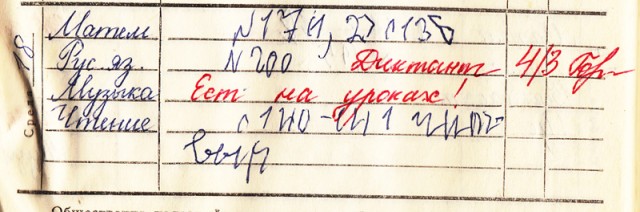Дневник школьника СССР