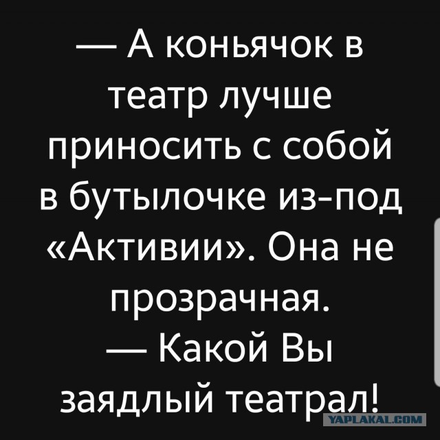 Как я чуть не стал театралом!