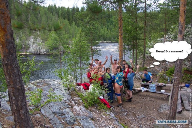 Водный поход по Карелии