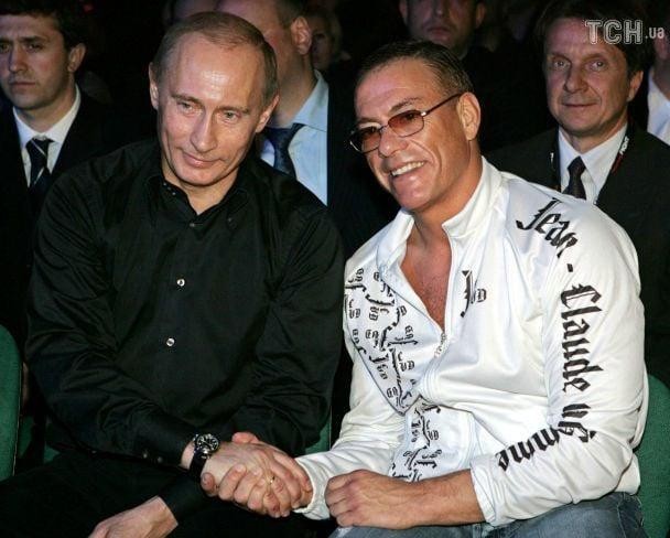 Жан-Клод Ван Дамм назвал Путина своим другом