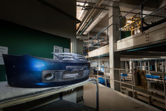 Заброшенный автомобильный завод Longbridge MG Rover