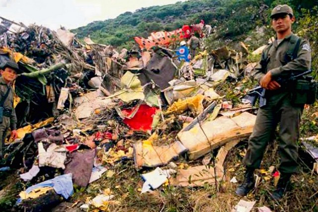 30 лет назад в ноябре 1989 года в небе над столицей Колумбии взорвался самолет, что было спланированным терактом Пабло Эскобара