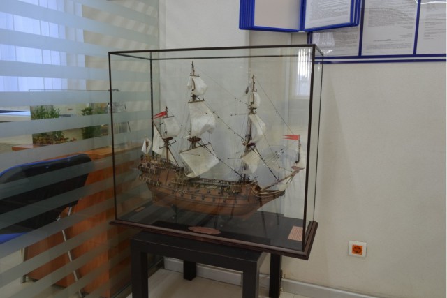 Постройка модели линкора Santisima Trinidad