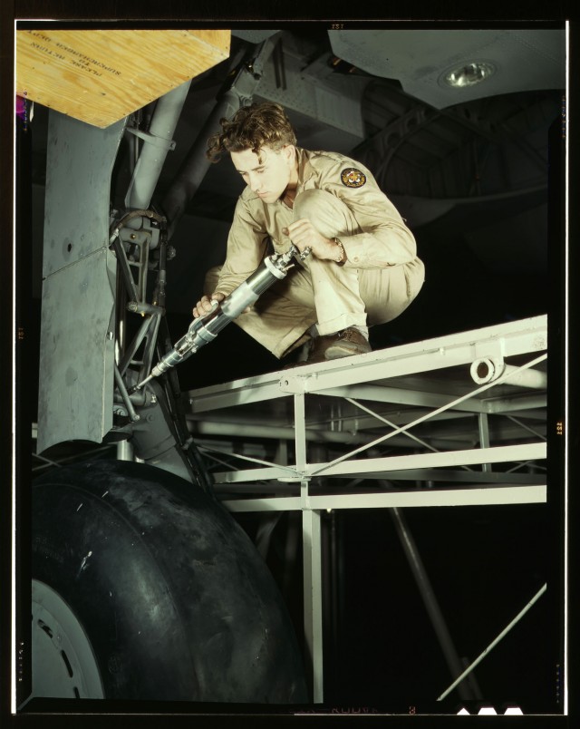 Фотографии США: 20 век, начало 40-х. Авиационная промышленность