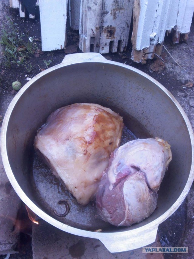 Как я готовлю вкусный плов в казане.