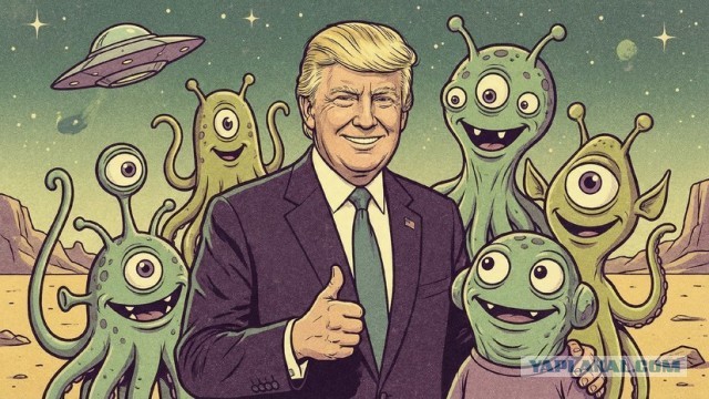 Трамп о контакте с инопланетянами
