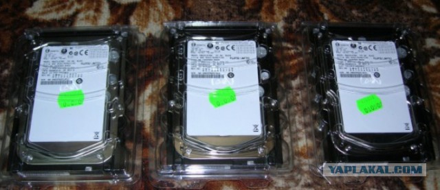 HDD  146.8Gb 15k scsi новые.