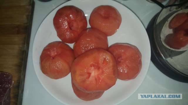Китайский томатный суп с говядиной.