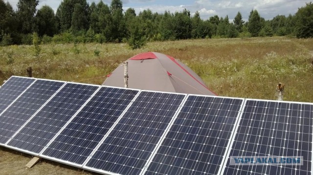 Солнечная станция для детского лагеря