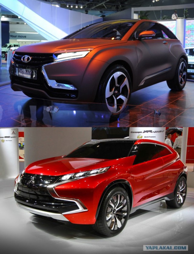 Дизайнер АвтоВАЗа обвинил Mitsubishi в плагиате