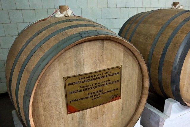 В винных подвалах Еревана