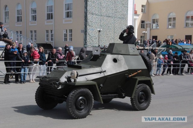 Фоторепортаж с  Парада Победы в Верхней Пышме