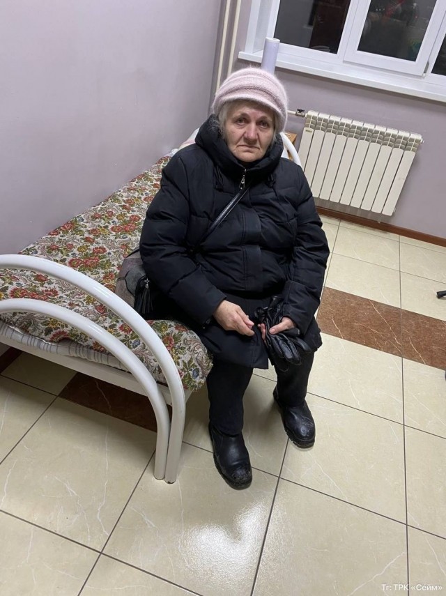 В Курске спасли бездомную пенсионерку