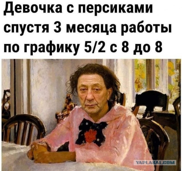 ИИ добрался до искусства. Девочка с персиками.