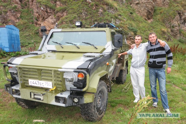 Российская военная техника испытана на Эльбрусе
