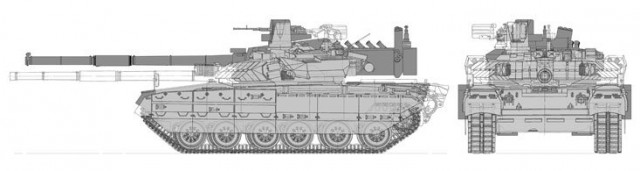 Немного слов о перспективном российском танке