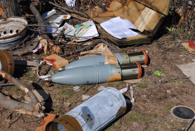 Логвиново и окрестности после боев