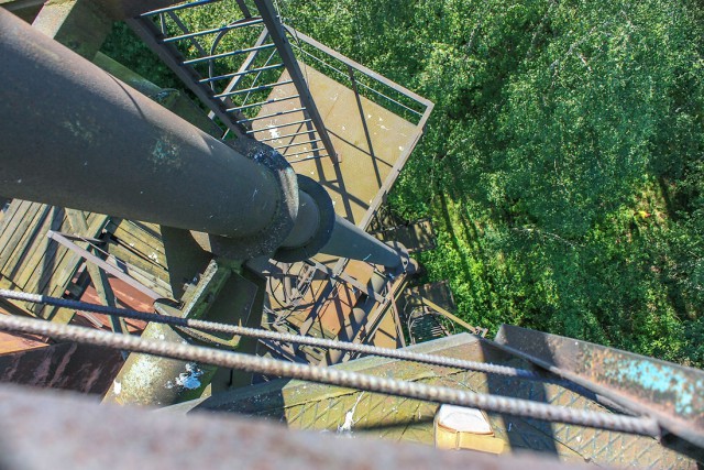 Заброшенный световодный полигон