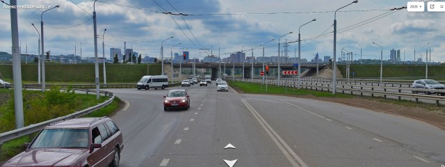 Момент смертельного ДТП с мотоциклистом в Уфе попал на видео