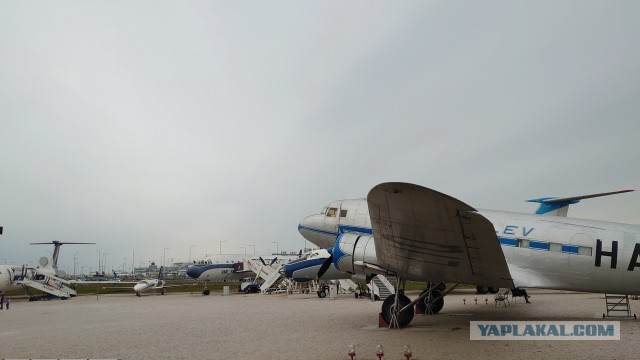 Иллюшины и Туполевы в аэропорту Будапешта