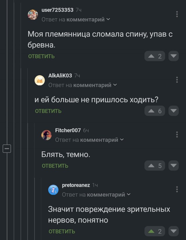 Чёрно-пошлая деградация на выходные