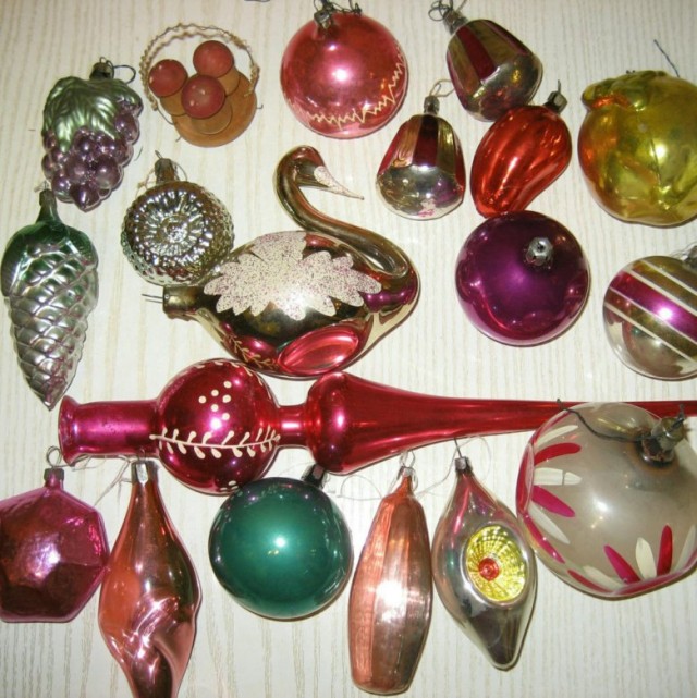 Новогодние украшения СССР