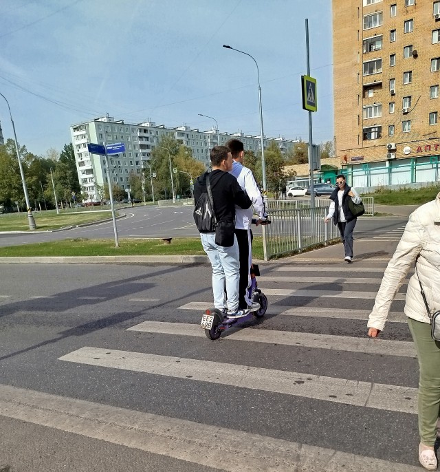 Два на одном и три нарушения в одном