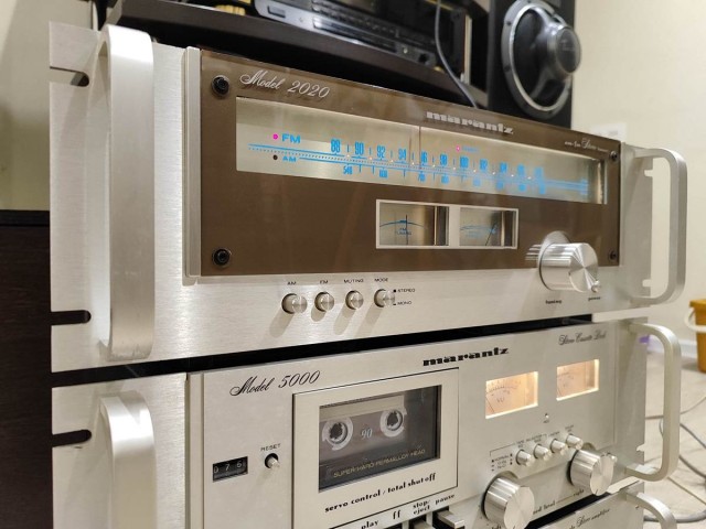 Аудиотехника прошлого века-MARANTZ.
