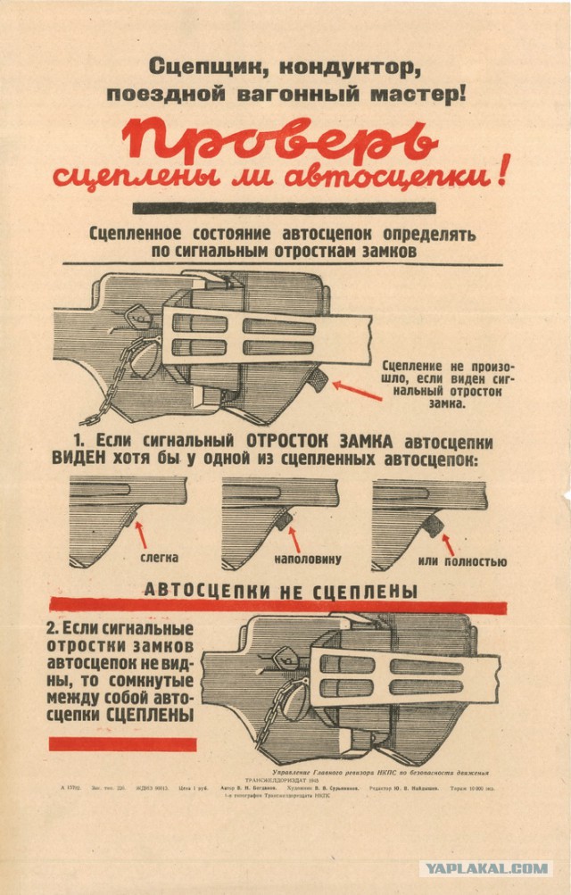 Плакаты по ТБ на железной дороге