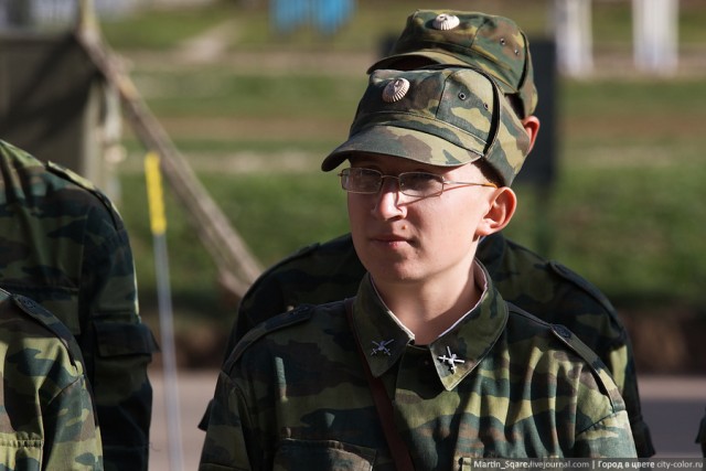 Военная школа поваров.