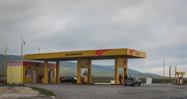 Заправки Дагестана и Чечни