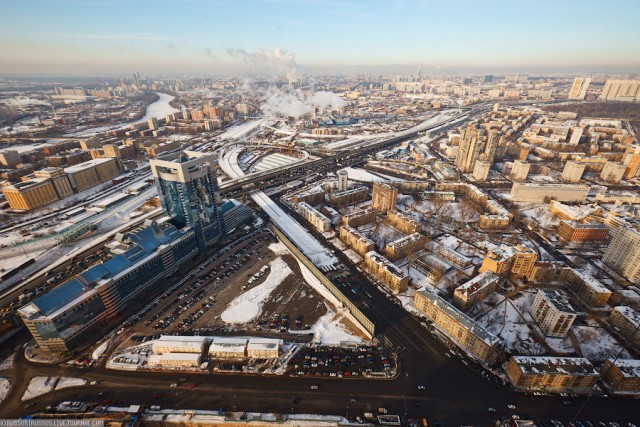 Москва с высоты птичьего полета