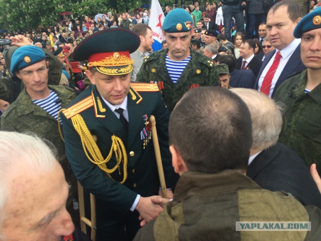 Якобы пьяный Захарченко