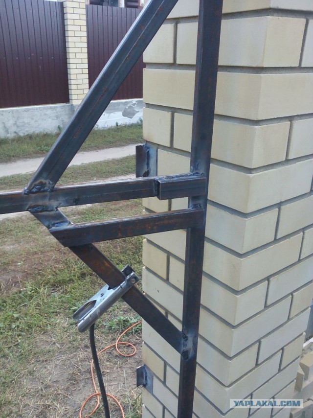 Ворота и калитка. Рукожопство.