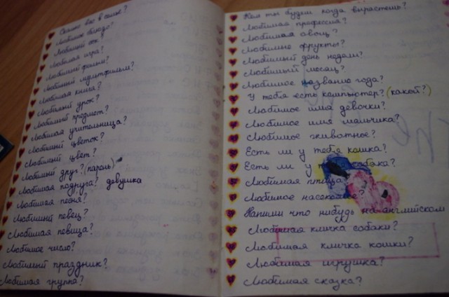 "Аккаунты" советских детей