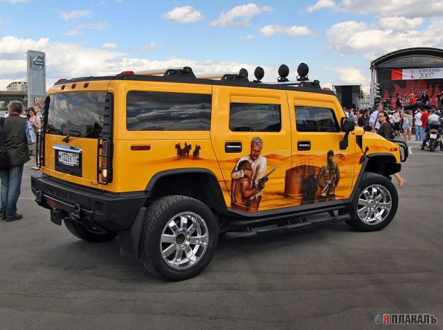 Аэрография автомобиля