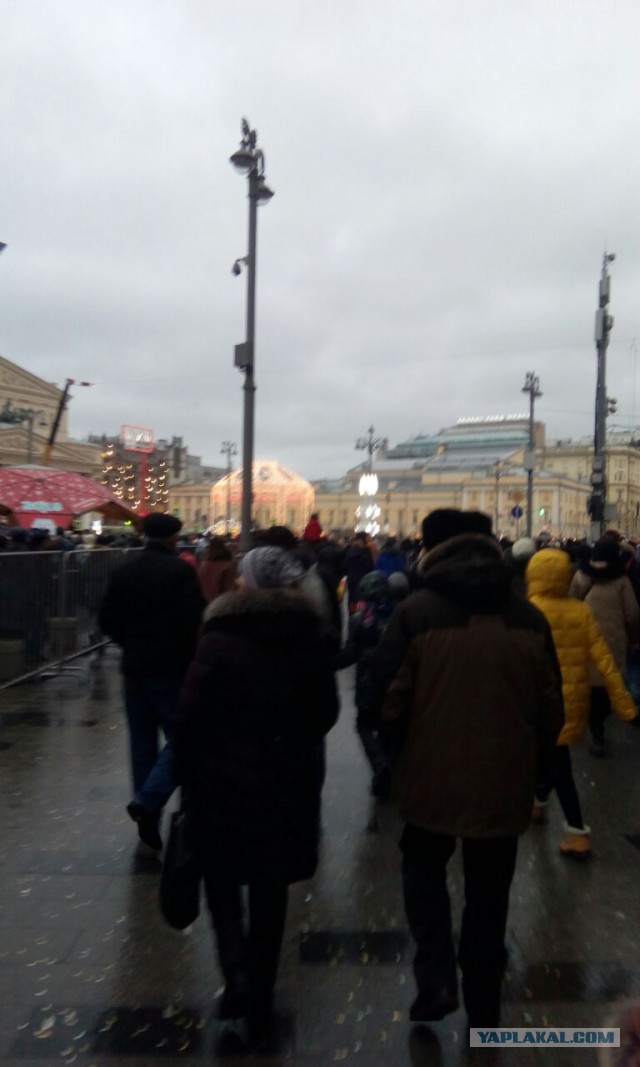 Новогодний позор в сердце столицы