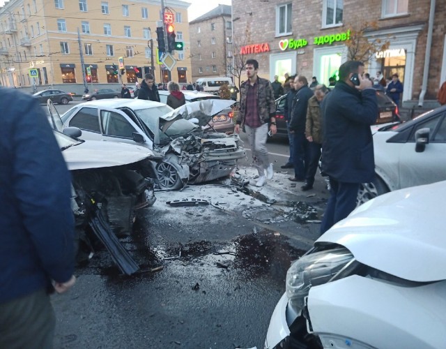 Преодоление перекрестка "на все деньги"