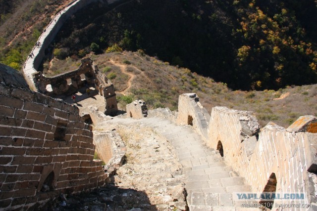 Великая Китайская стена - участок Цзиньшаньлин