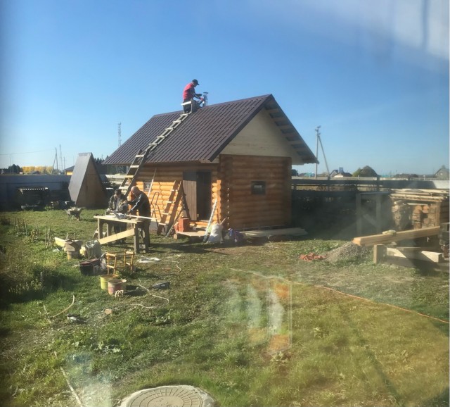 Строительство бани 6х3