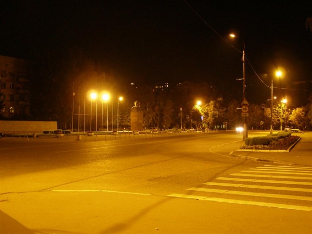 Россия ночью