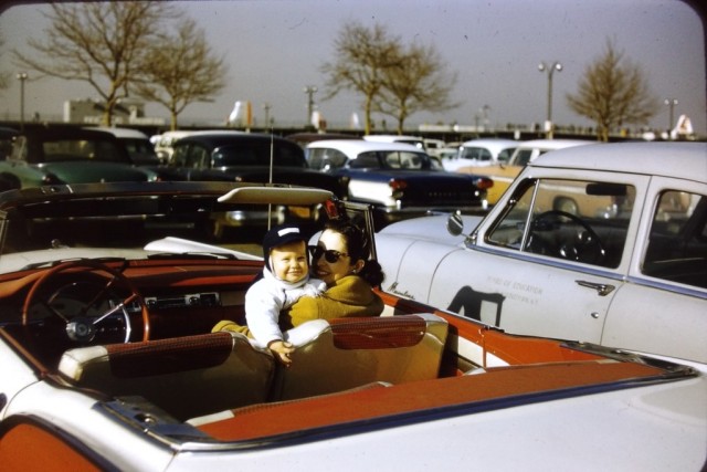 Автоамерика 1956. Шик, блеск, красота. Красивых автофото пост