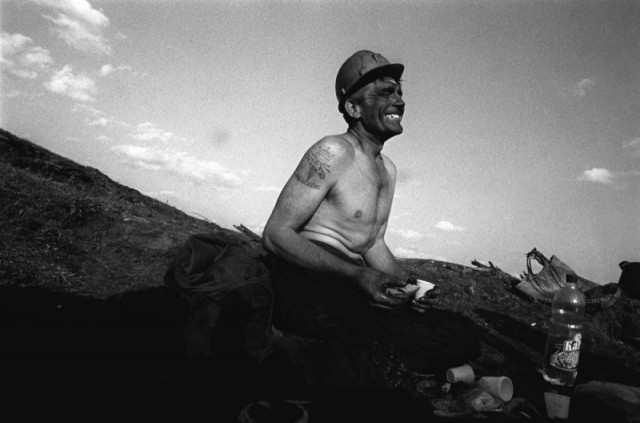 Уголек Донбаса 90-х годов.